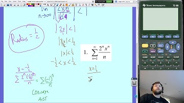 CalcBC 55 8-5 Interval of Convergence