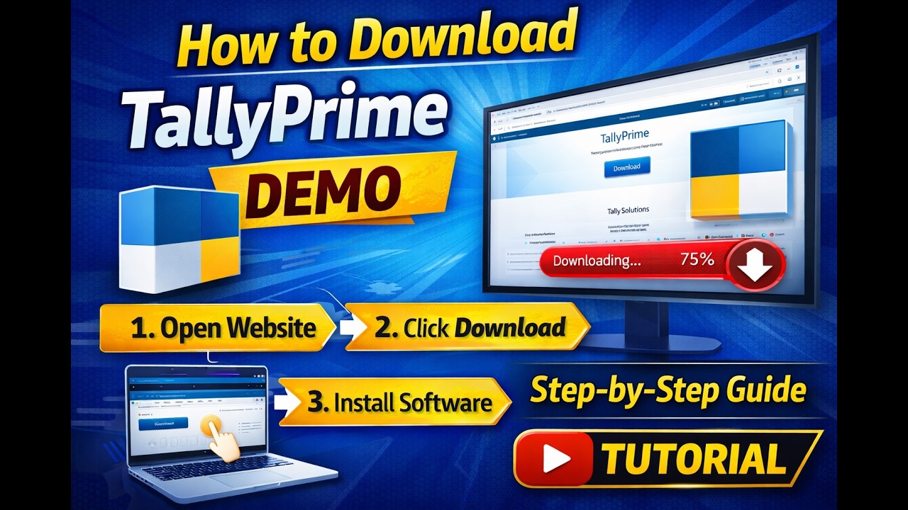 How to Download & Install Tally Prime in Windows | Full Guide - YouTube