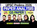 UPSC Prelims 2026 Paper Analysis in Hindi | GS Paper 1 Analysis, Answer Key, Expected Cut Off