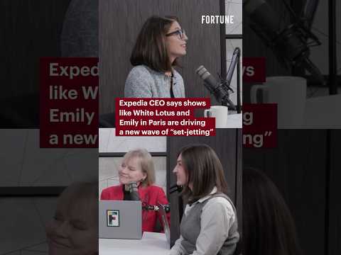 Expedia CEO says shows like White Lotus and Emily in Paris are driving a new wave of “set-jetting”