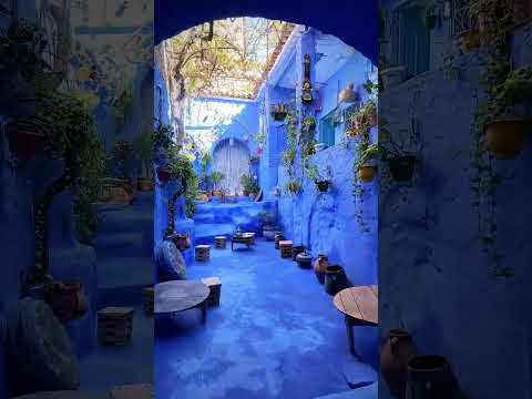     المدينة الزرقاء مدينة شفشاون المغرب شفشاون