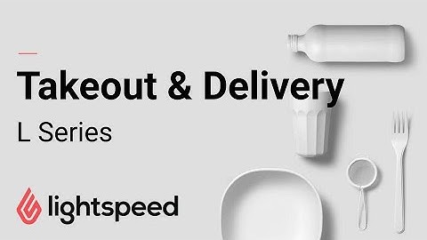 Takeout and Delivery