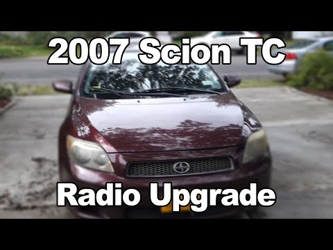 2007 Scion TC Radio Install Upgrade