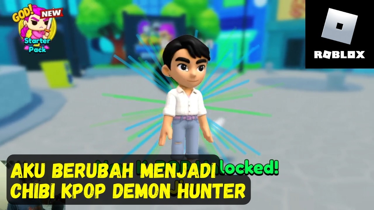 BERUBAH MENJADI DEMON HUNTER CHIBI - ⭐ K POP Demon Hunter Evolution ~ Roblox