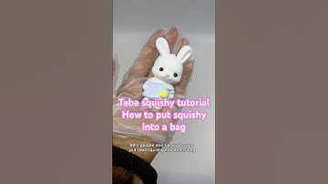 Taba squishy tutorial 🗒️ put taba squishy into a bag #squishy #diycrafts ##diy #tutorial #cute