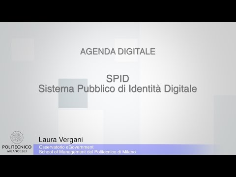 Vergani - 05 - SPID Sistema Pubblico di Identità Digitale