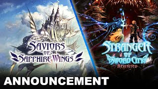 Saviors of Sapphire Wings/Stranger of Sword City Revisited - Announcement Trailer