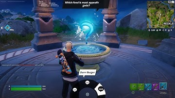 Fortnite C5S2:  Overcome the Test of Wisdom at a Scrying Pool