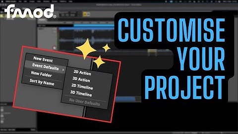 How To Use Fmod - Adding Default Events