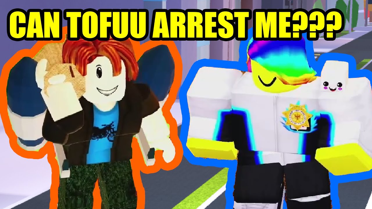 Can Tofuu Arrest Me For 10000 Robux Roblox Jailbreak Youtube - tofuu robux code