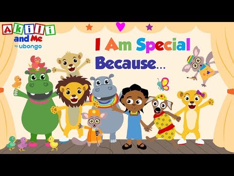 I Am Special Because... | and other books and songs from Akili and Me, African cartoons!