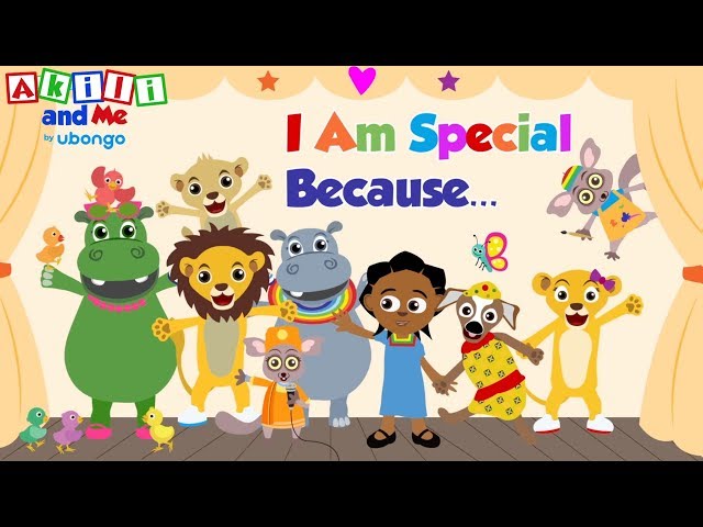 I Am Special Because... | and other books and songs from Akili and Me, African cartoons!