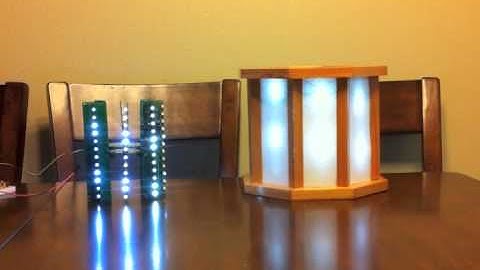 Lantern prototype V5 guts and initial prototype