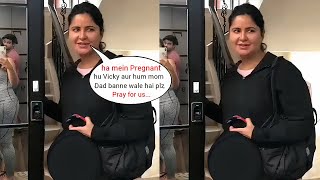 Katrina Kaif is heavily Pregnant showing her Baby Bump In 5 Month Pregnancy
