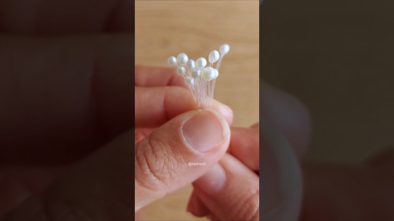 Como fazer PISTILOS PÉROLADOS 😍🪄✨️