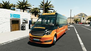 Tourist Bus Simulator | Mercedes-Benz SPRINTER | Gameplay !