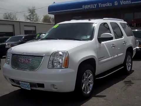 family trucks and vans 2008 gmc yukon denali stock b20644 family trucks