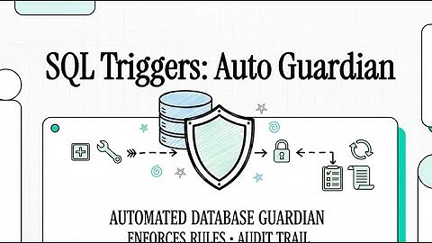 Basic SQL Triggers Explained | Automate Database Actions with Real Examples