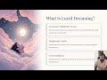 Lecture 37 : Dream State Communication Lucid Concepts | Telepathy Mastery