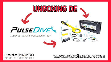 UNBOXING DE PULSEDIVE SCUBA DETECTOR & POINTER 2-IN-1 SET DE NOKTA