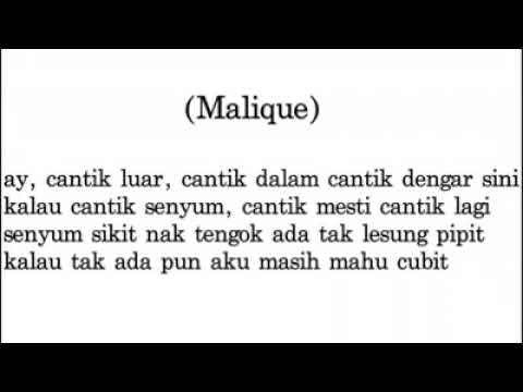 Senyum - Malique feat. Najwa (Official Lyrics Video)