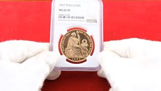 JCC | ジャパンコインキャビネット / 【SOLD】ペルー 1967年 100