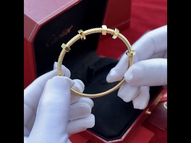 Cartier Yellow Gold Écrou de Cartier Bracelet | Harrods DE