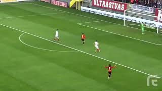 25.02.2018 Göztepe - Sivasspor  Demba Ba’nın golü. Demba Ba’s goal 123km speed. Demba Ba is Back