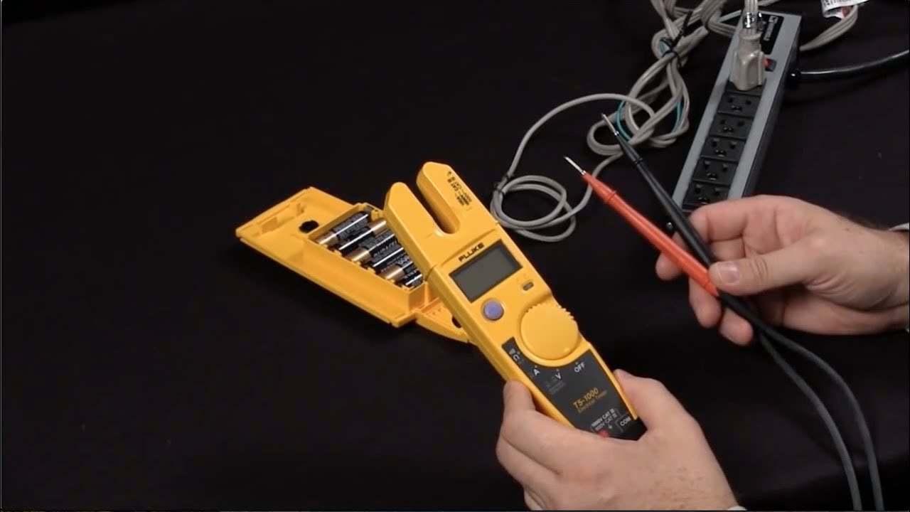 Great performance with Fluke T5-1000  Continuity, Electrical tester,  Current