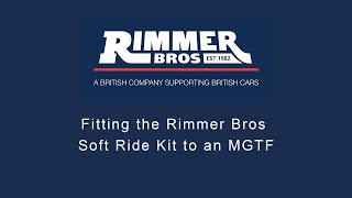 Fitting the Rimmer Bros Soft Ride Kit to an MGTF screenshot 2