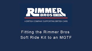 Fitting the Rimmer Bros Soft Ride Kit to an MGTF screenshot 4