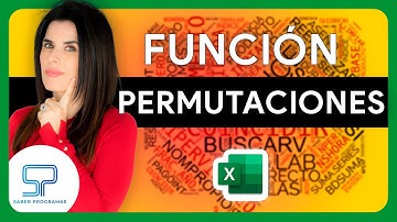 🧠 Calcula las COMBINACIONES posibles en Excel. Función PERMUTACIONES + 🎁 regalo