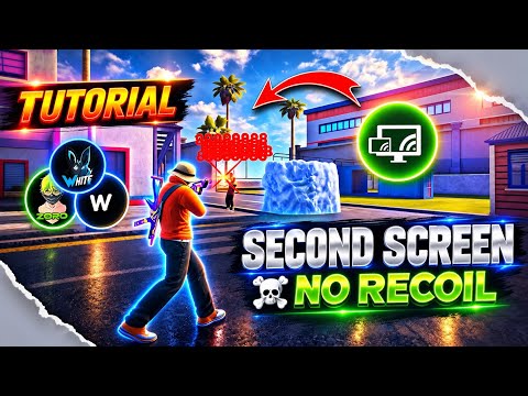 🔥 Second Screen Tutorial Free Fire | No Root | Only 2 Steps ⚙️🇧🇷