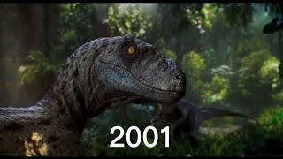 velociraptor evolution 1993-2021 \/ #shorts