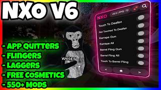 The REAL Best Gorilla Tag Mod Menu... | NXO v6.0