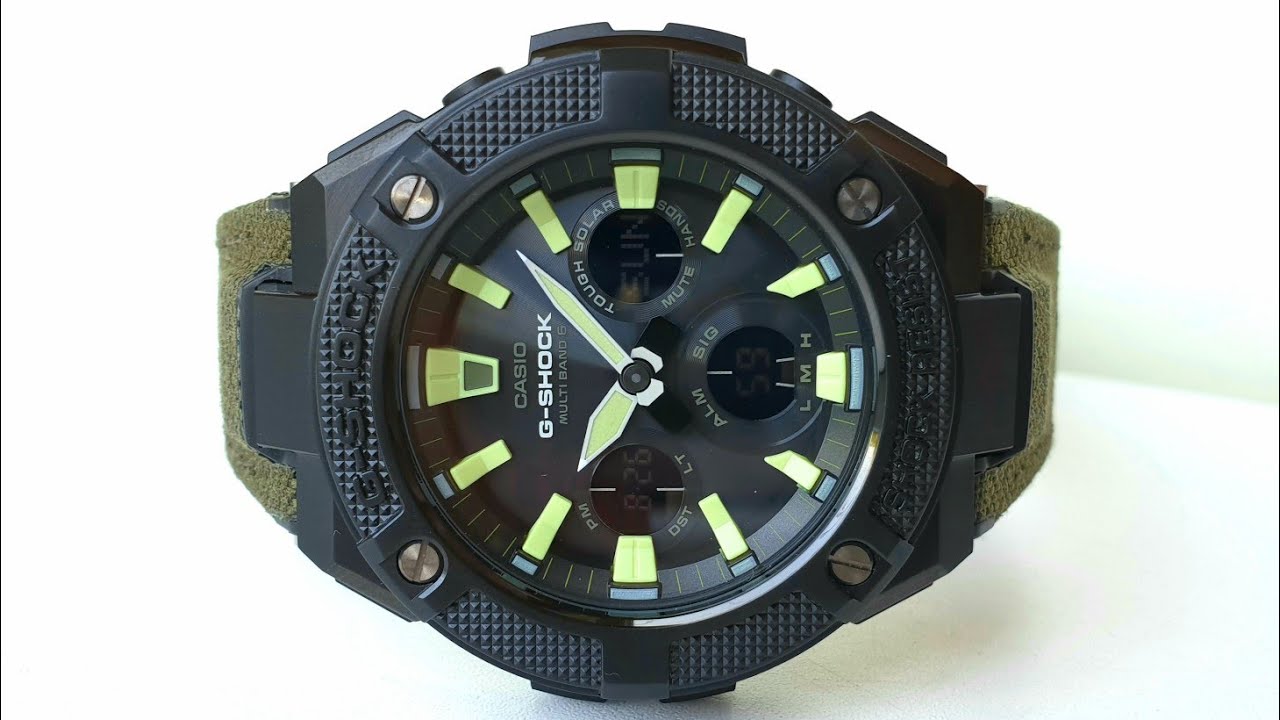 G-Steel. Casio G-SHOCK GST-W130BC-1A3. Обзор\Review