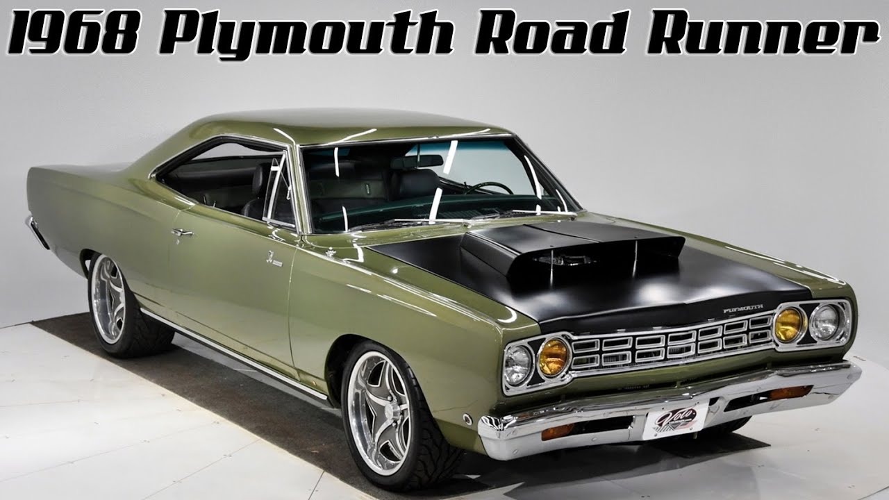 68 Plymouth Road Runner☆HOスロットカー 1968 Plymouth Road Runner | Volo Museum