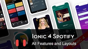 Ionic 4 Spotify Starter - Enappd