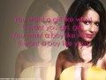 Cheryl Cole - Boy Like You Lyrics On Screen