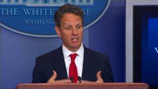 Geithner: Tax idea will help economy