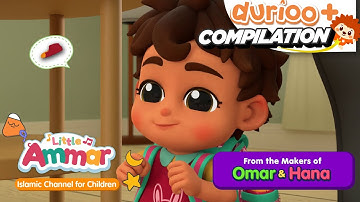 The Makers of Omar & Hana - Little Ammar - Time for School COMPILATION | Durioo+