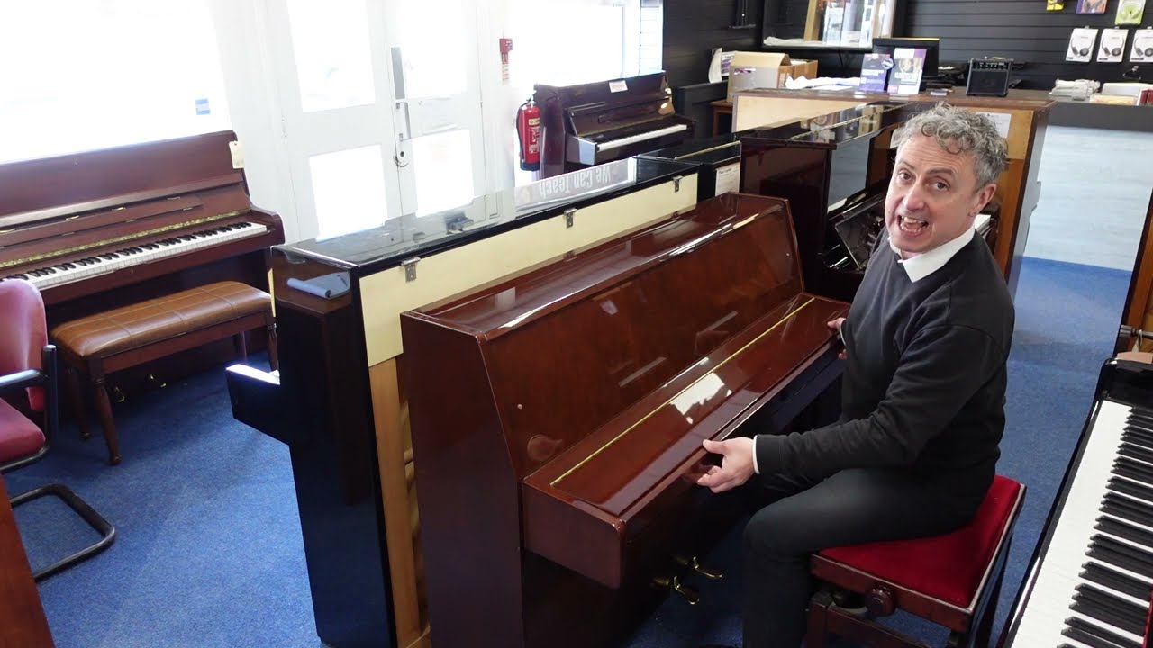 Second Hand Kawai CX-4S Upright Acoustic Piano Demonstration