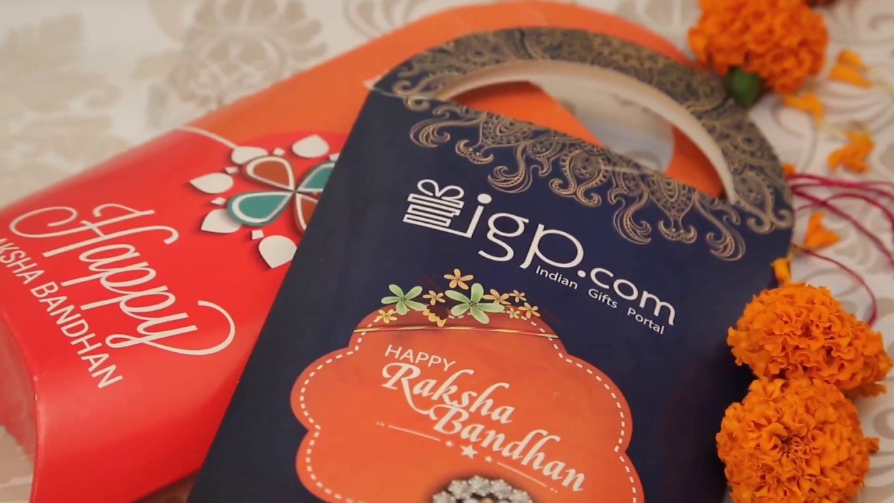 IGP.com - Packed with Love - Set of 2 Rakhis - 2017