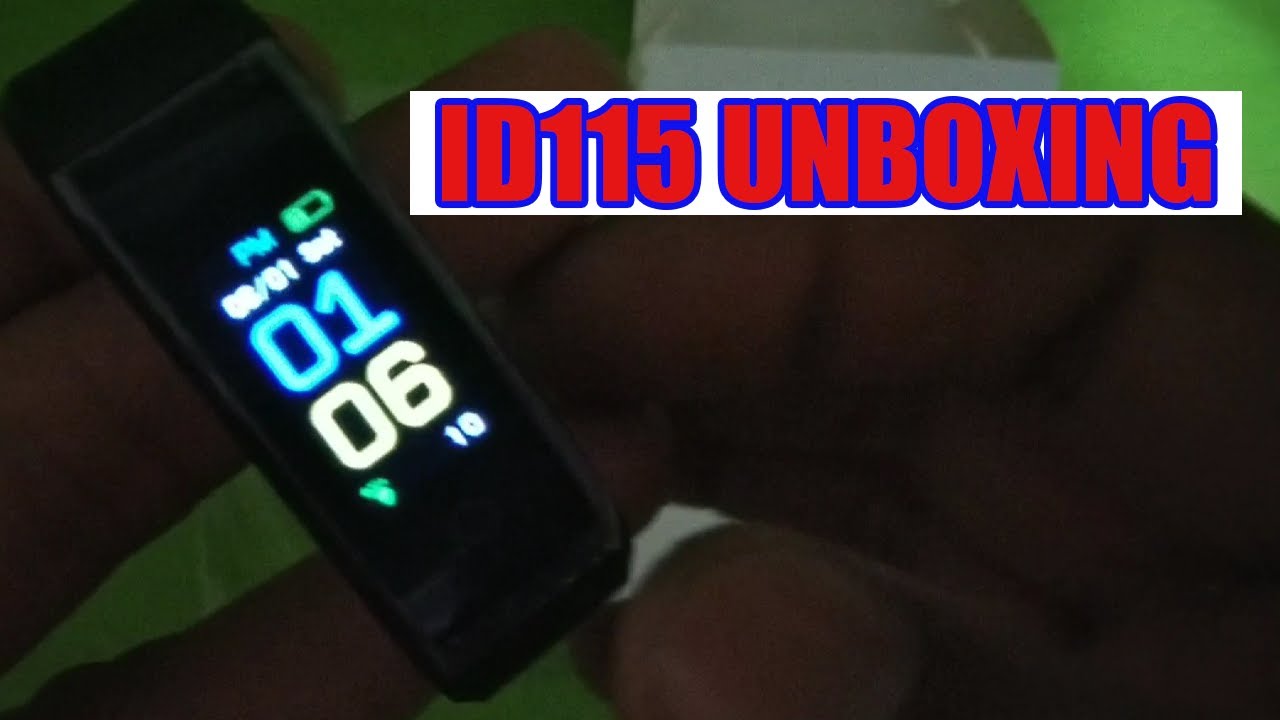 Original ID115Plus Color HR Smart Bracelet Color Display Sports Activity Tracker Heart Rate