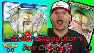 Pokémon Go TCG - Alolan Exeggutor V Box Opened (Pokémon VSTAR pulled) - DanTheManSings