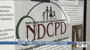 Some staff with ND Center for Persons with Disabilities return after being let go due to federal...