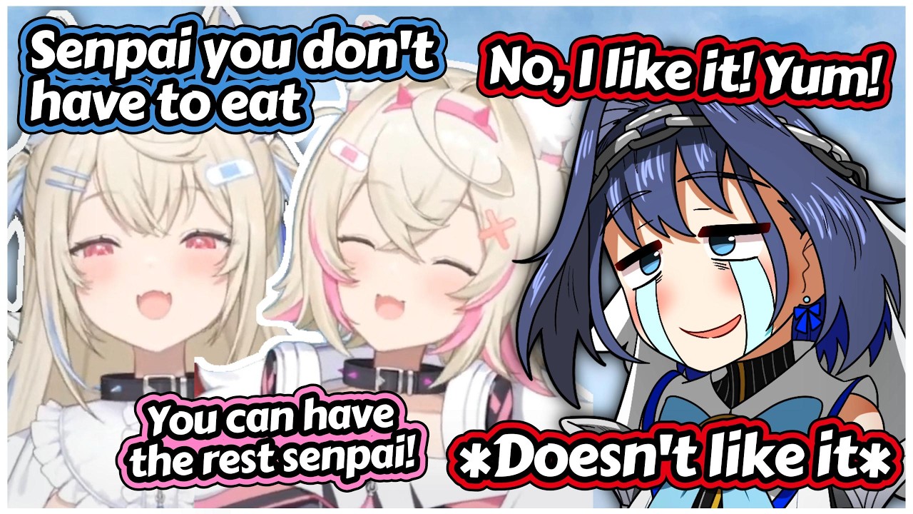 Kronii FIGHTING for Her Life Eating FuwaMoco's Favorite Candy [Hololive EN]
