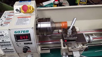 Grizzly G0768 Lathe First Cut