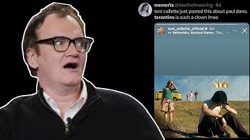 Quentin Tarantino is an IDIOT.