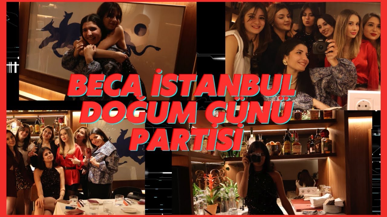 Canım Arkadaşım Nazlı'nın Doğum Günü / Vlog / BECA istanbul